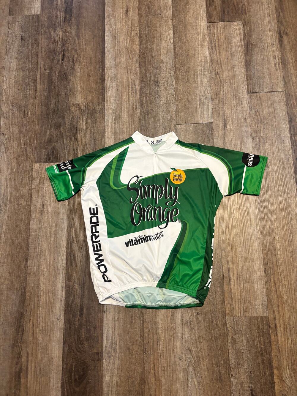 Vomax Cyclist Zip-Up Shirt Coca-Cola Sponsor
